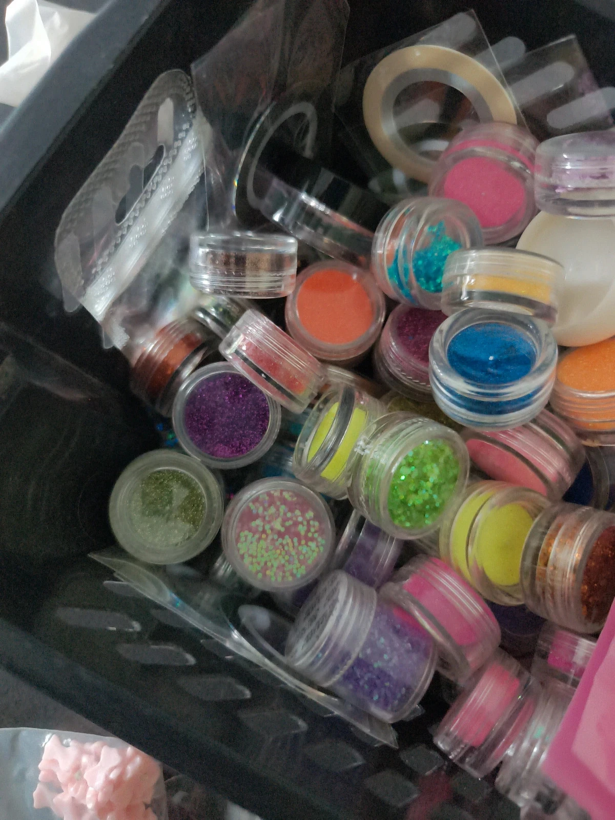 Lote de lentejuelas brillantes para uñas – photo 6